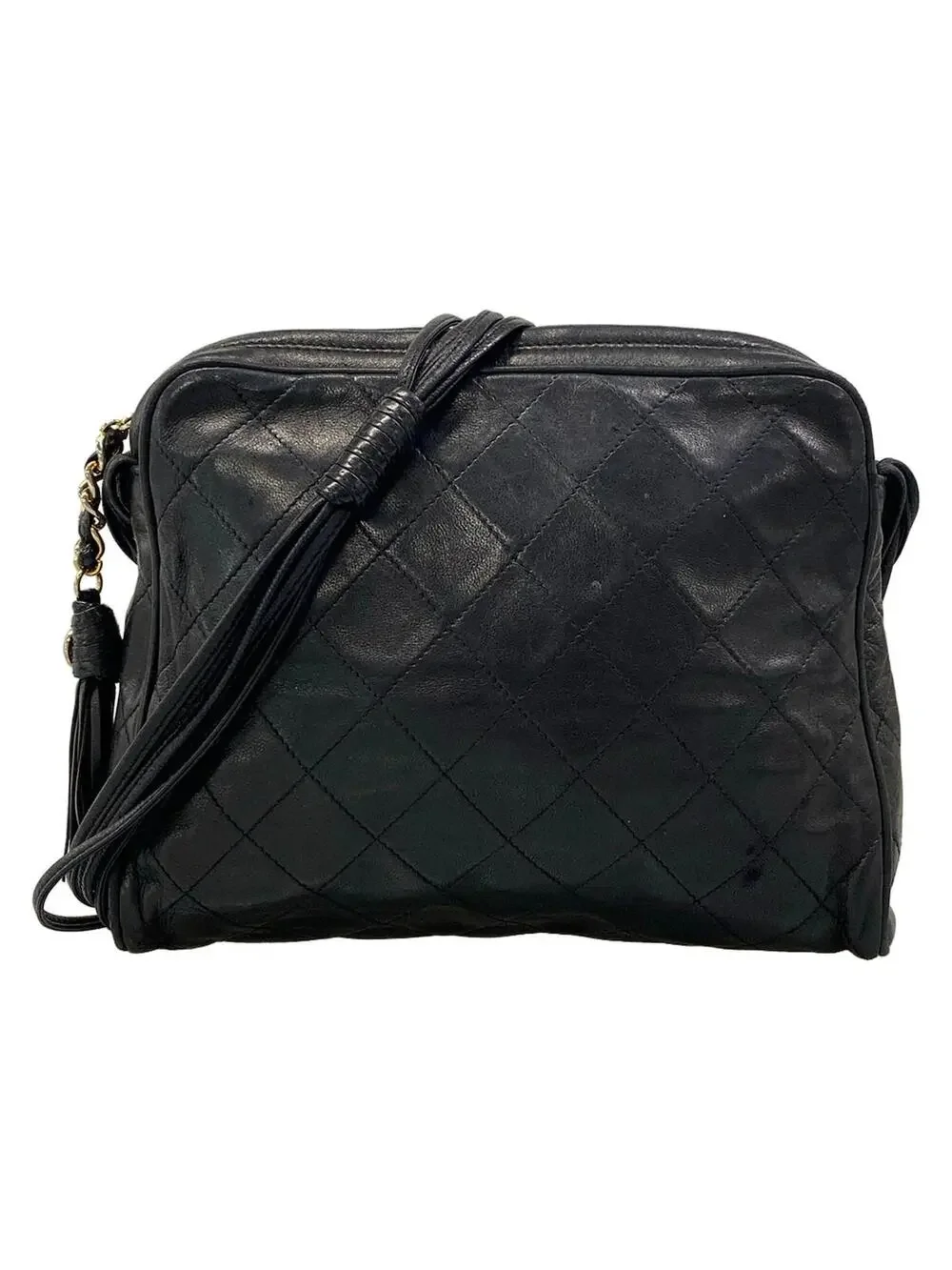 Chanel Matelasse Black Lambskin #295563C10B